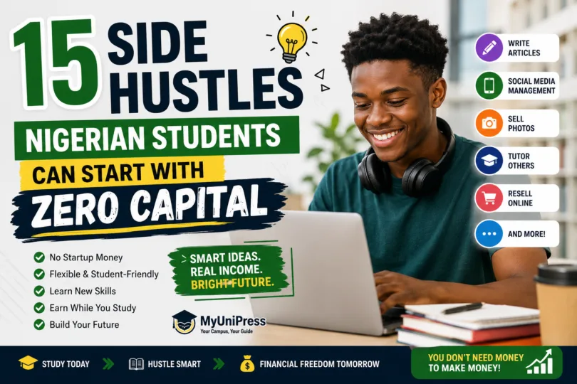 15 Side Hustles Nigerian Students Can Start With Zero Capital