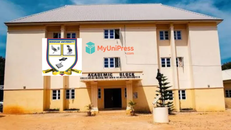 Bingham University Admission List
