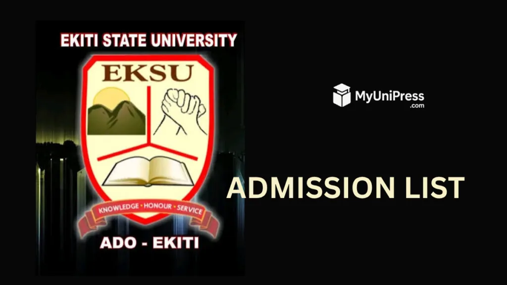 EKSU Admission List