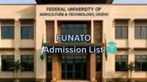 FUNATO Admission List