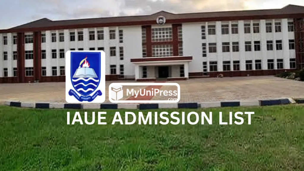 IAUE Admission List