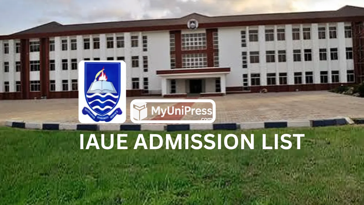 IAUE Admission List