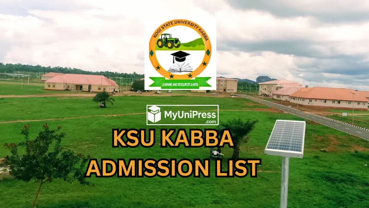 KSU Kabba Admission List