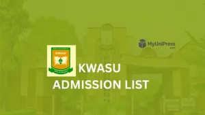 KWASU Admission List