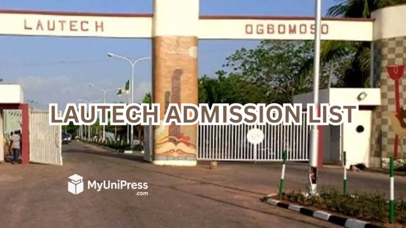 LAUTECH Admission List