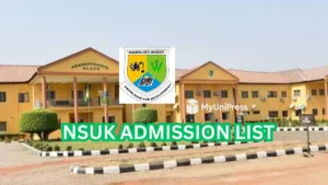 NSUK Admission List