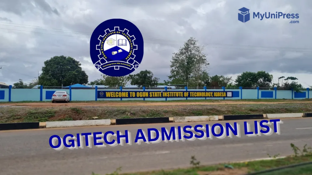 OGITECH Admission List