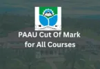 PAAU Cut Off Mark