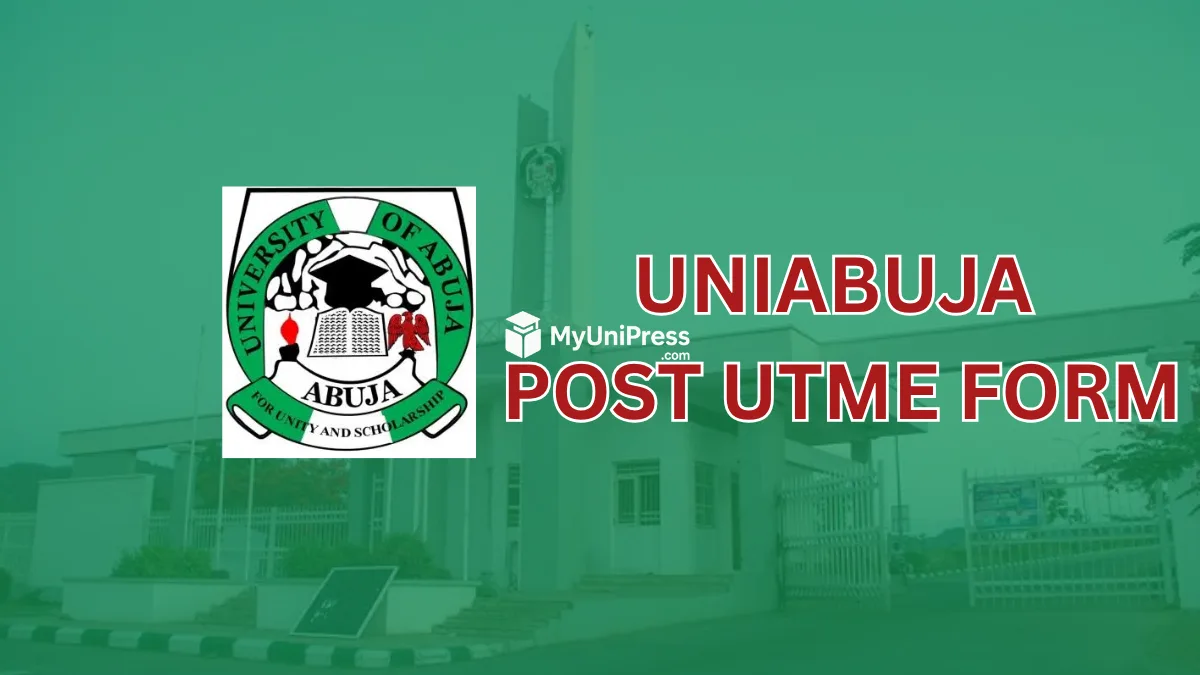 UNIABUJA Post UTME Form
