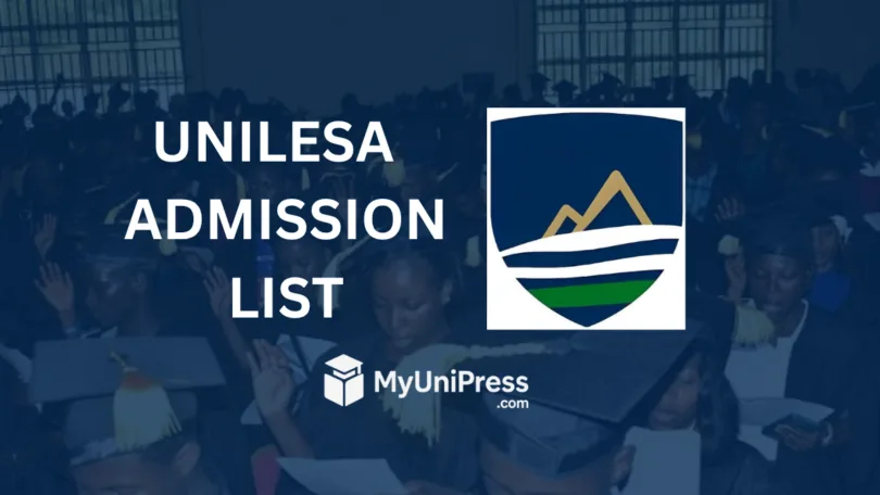 UNILESA Admission List