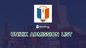 UNIZIK Admission List