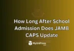 How Long After School Admission Does JAMB CAPS Update